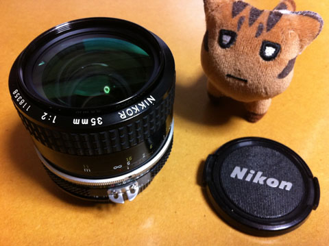 Nikon Ai Nikkor 35mm F2 レンズを購入: くろねこ三等兵 写真ブログ