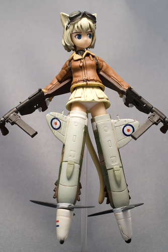 コナミフィギュアコレクション メカ娘 Vol.3 イギリス空軍機械化航空歩兵スピットファイアMk.V