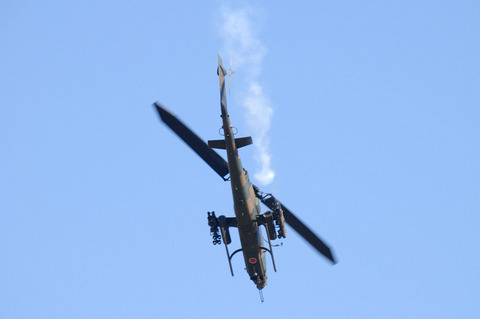 2009年 第1空挺団初降下訓練 その2 AH-1S