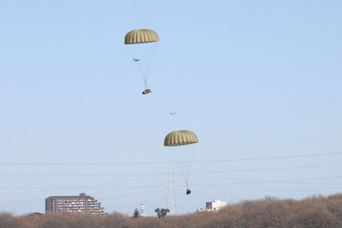 第1空挺団初降下訓練 その2 CH-47J