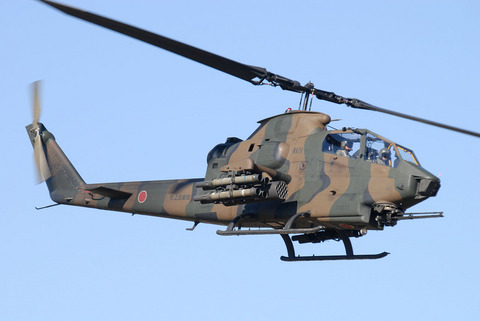 2009年 第1空挺団初降下訓練 その3 AH-1S