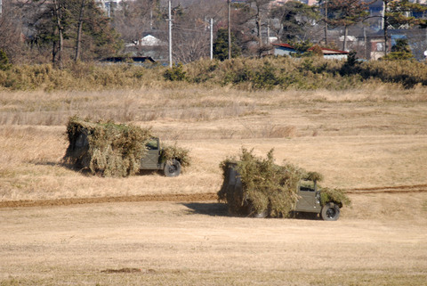 2009年 第1空挺団初降下訓練 その3 高機動車