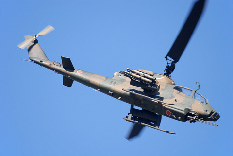 2009年 第1空挺団初降下訓練 その4 AH-1S