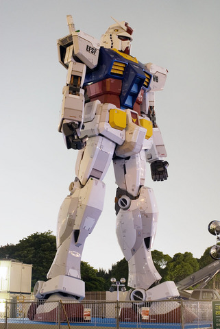 お台場潮風公園のガンダム