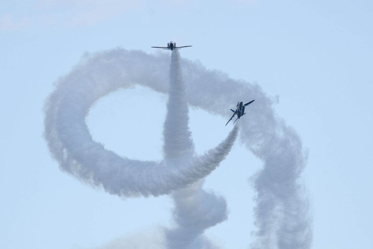 くろねこ三等兵 写真ブログ 三等兵日記 10年入間基地航空祭 その4 ブルーインパルス4