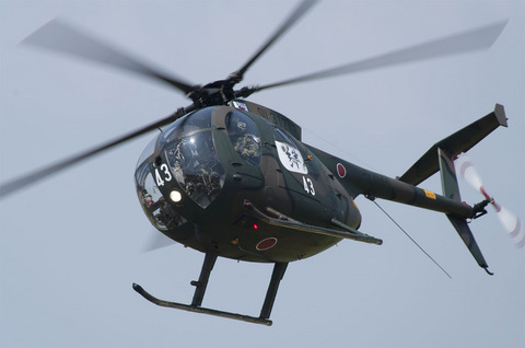 2012年 北宇都宮駐屯地祭 OH-6D 機動飛行