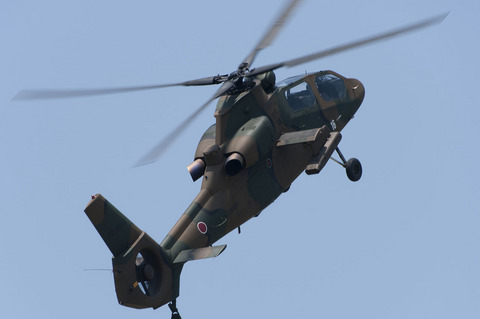 2012年 北宇都宮駐屯地祭 OH-1 機動飛行