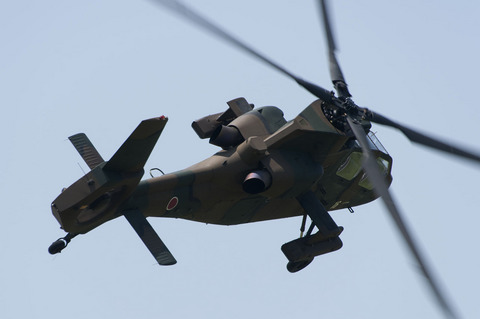 2012年 北宇都宮駐屯地祭 OH-1 機動飛行