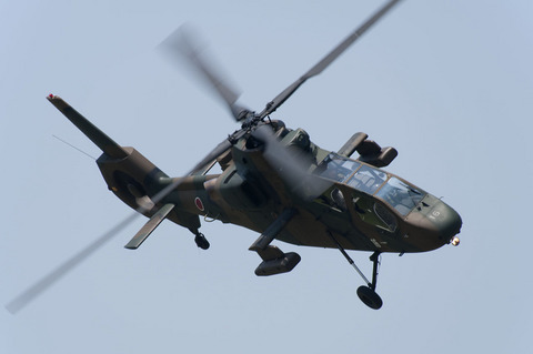 2012年 北宇都宮駐屯地祭 OH-1 機動飛行