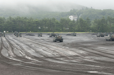 2012年 富士学校開設58周年記念行事 訓練展示